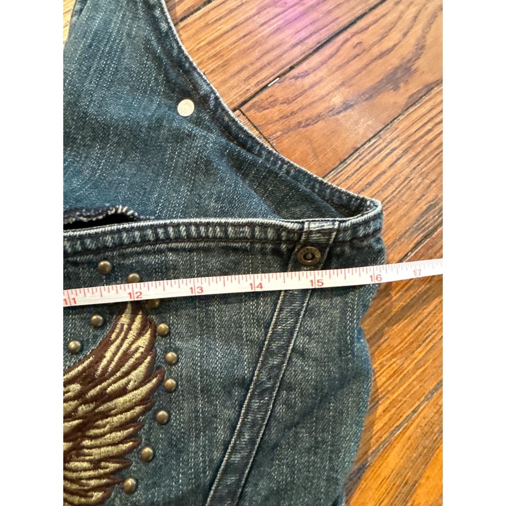 Harley-Davidson Denim Halter Top - Picture 7 of 8